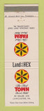 Matchbook Cover - Host Town Resort Motel Lancaster PA