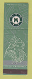 Matchbook Cover - Matson Cruise Lines girlie