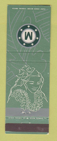 Matchbook Cover - Matson Cruise Lines girlie