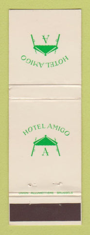 Matchbook Cover - Hotel Amigo Belgium