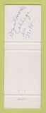 Matchbook Cover - Dartmouth College Hanover NH