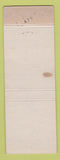 Matchbook Cover - Frances Virginia Tea Room Atlanta GA WORN