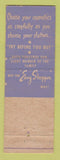 Matchbook Cover - Beauty Couselor Irene Warren Salon? Dearborn MI