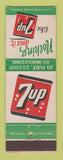 Matchbook Cover - 7Up Soda