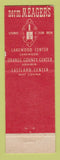 Matchbook Cover - Compton College Tartars CA Norm Meager's Clothes