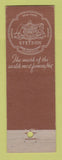 Matchbook Cover - Stetson Hats Pietzcker's Massillon OH