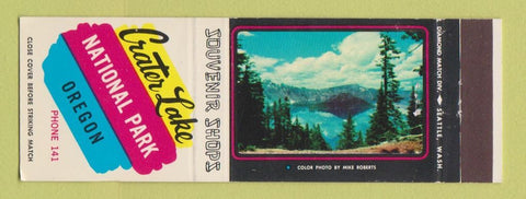 Matchbook Cover - Crater Lake Lodge National Park OR