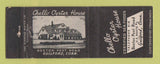 Matchbook Cover - Chello Oyster House Guilford CT