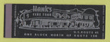 Matchbook Cover - Hank's Restaurant Waukegan IL