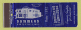 Matchbook Cover - Sommers Furniture Hortonville WI WEAR