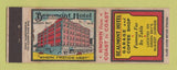 Matchbook Cover - Beaumont Hotel Green Bay WI