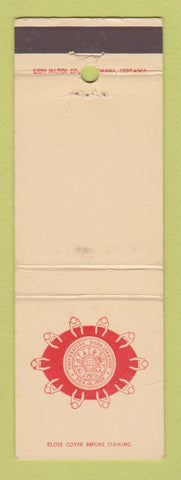Matchbook Cover - University of Nebraska Lincoln NE WEAR