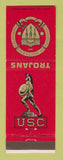 Matchbook Cover - University of South California Trojans USC Los Angles CA