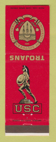 Matchbook Cover - University of South California Trojans USC Los Angles CA