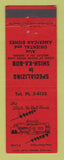 Matchbook Cover - Shish Ka Bob House Shrewsbury MA