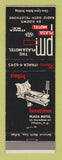Matchbook Cover - Plaza Motel Ithaca NY