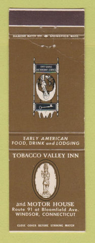 Matchbook Cover - Tobacco Valley Inn Motor Hotel Windsor CT