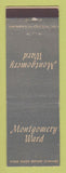 Matchbook Cover - Montgomery Ward Home Appliances