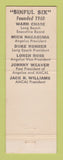 Matchbook Cover - Motel Fresno CA AMCAL Convention 1962