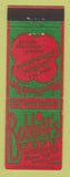 Matchbook Cover - Bobbitt's Cafe Huntsville TX