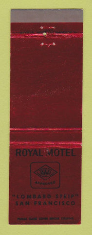 Matchbook Cover - Royal Motel San Francisco CA