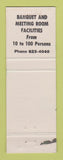 Matchbook Cover - Collins Karcher Hotel Waukegan IL