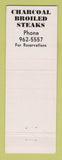 Matchbook Cover - Jacks or Better Restaurant Rockford IL