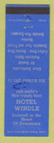 Matchbook Cover - Hotel Windle Jacksonville FL WEAR