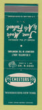 Matchbook Cover - Chesters Woodbourne NY