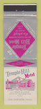 Matchbook Cover - Temple Hill Motel Salisbury MD