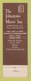Matchbook Cover - Johnstown Motor Inn NY WEAR