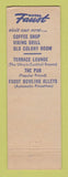 Matchbook Cover - Hotel Faust Rockford IL
