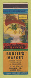 Matchbook Cover - Buddie's Market Grocery Lebanon PA