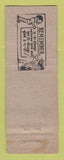 Matchbook Cover - Colonial Hotel Lebanon PA girlie WORN
