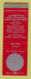 Matchbook Cover - Saw Blade Tavern Phillipsville CA