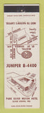 Matchbook Cover - Park Silver Motor Hotel Silver Spring MD