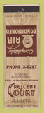 Matchbook Cover - Crescent Court Motel Orlando FL Eskimo