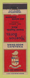 Matchbook Cover - Morton Hotel Grand Rapids MI