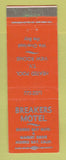 Matchbook Cover - Breakers Motel Morro Bay CA