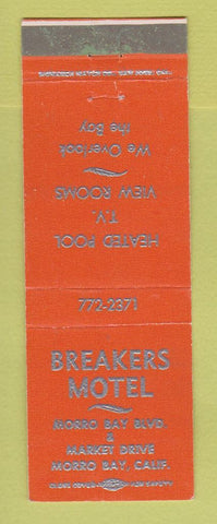 Matchbook Cover - Breakers Motel Morro Bay CA