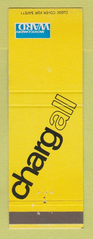 Matchbook Cover - Montgomery Ward Chargall stores