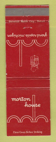 Matchbook Cover - Morton House Grand Rapids MI