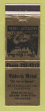 Matchbook Cover - Victoria Motel Grand Junction Colorado