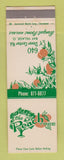 Matchbook Cover - Peach Tree Bay Village OH