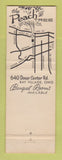 Matchbook Cover - Peach Tree Bay Village OH