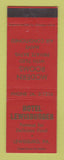 Matchbook Cover - Hotel Lewisburger Lewisburg PA