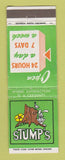 Matchbook Cover - Stump's Restaurant? Store?