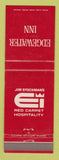 Matchbook Cover - Edgewater Inn Jim Stockman's Oakland Corte Madera CA WEAR