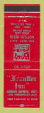 Matchbook Cover - Frontier Inn Hawthorne CA WEAR