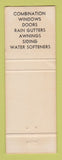 Matchbook Cover - Don't Fish Around Terrace Elmwood Park WEAR